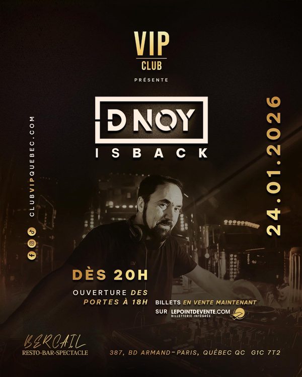 DJ D-NOY au VIP Club